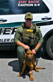 K9 Holmes and K9 Officer Gimbles From Flagler County Sheriff's Office