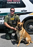 K9 Valor and his handler K9 Officer Smith from Flagler County Sheriff's Office